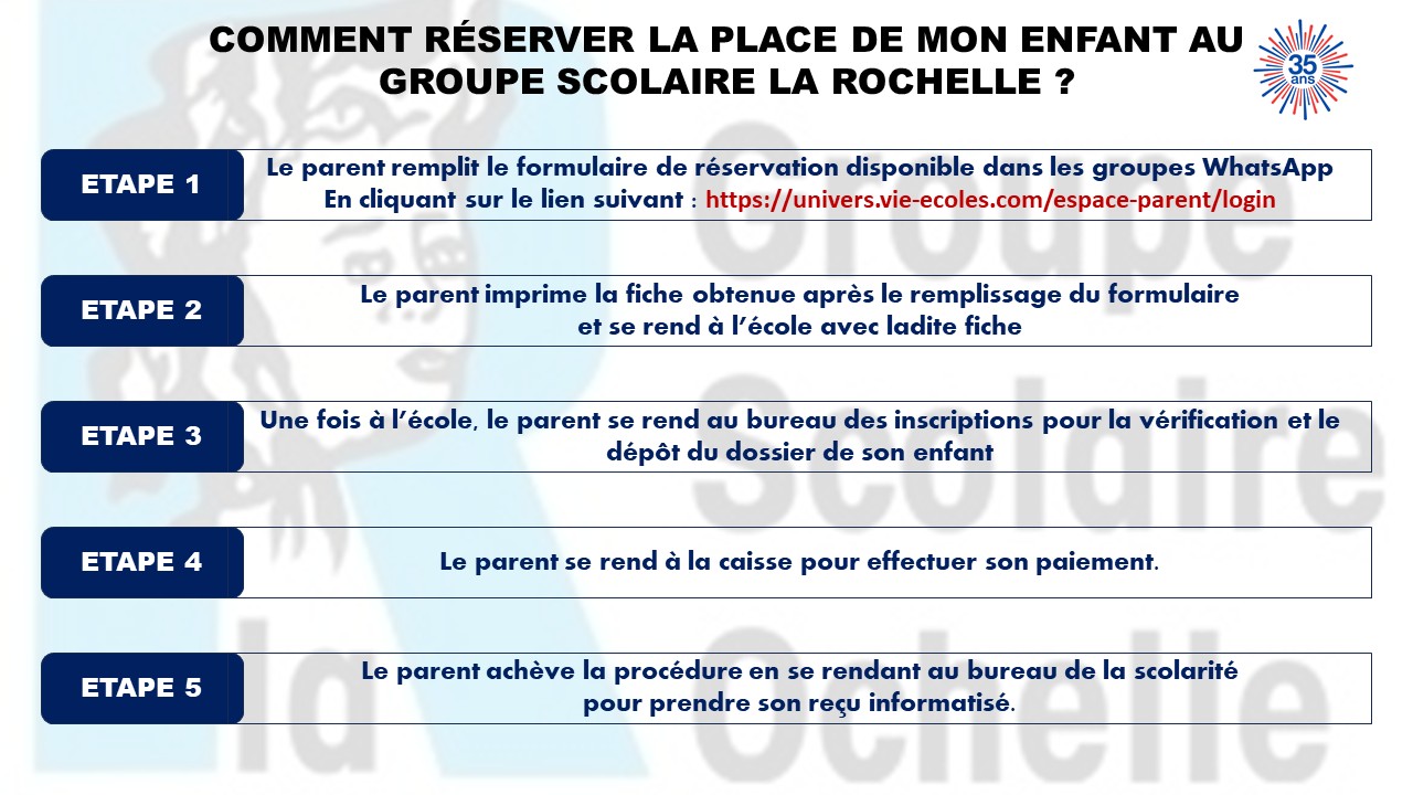 ANNEE SCOLAIRE 2025-2026 : LES RESERVATIONS SONT OUVERTES ANNEE SCOLAIRE 2025-2026 : LES RESERVATIONS SONT OUVERTES