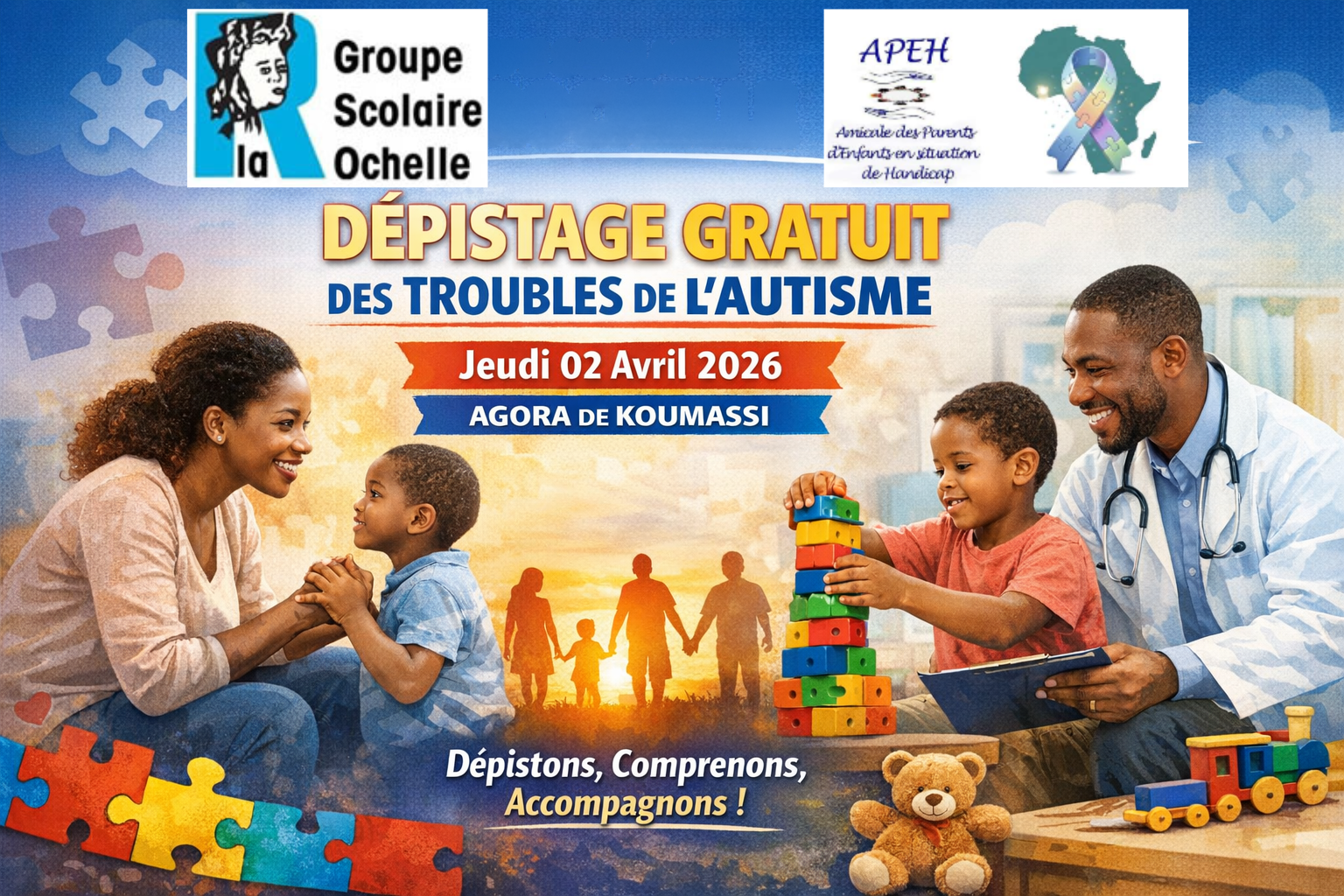 DEPISTAGE AUTISME GRATUIT